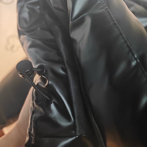 Prada Black Hooded Down Jacket - Picture 10 of 11